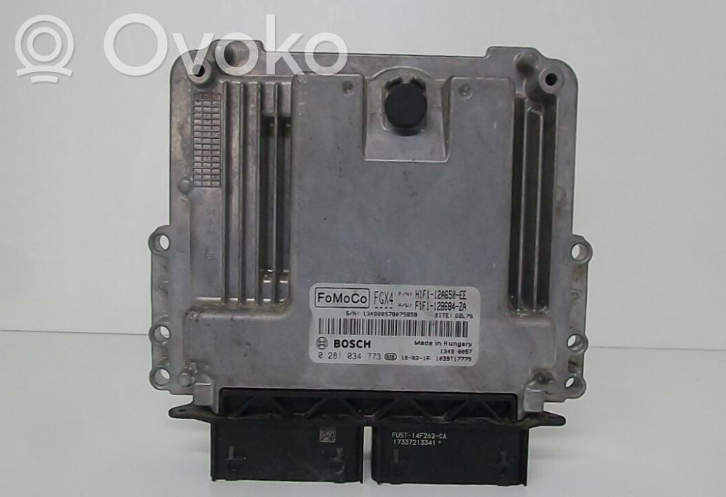 Engine control unit/module   0281034773,H1F112A650EE,H1F112B684ZA