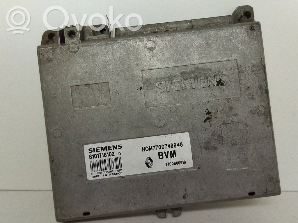 Engine control unit/module   S101718102
