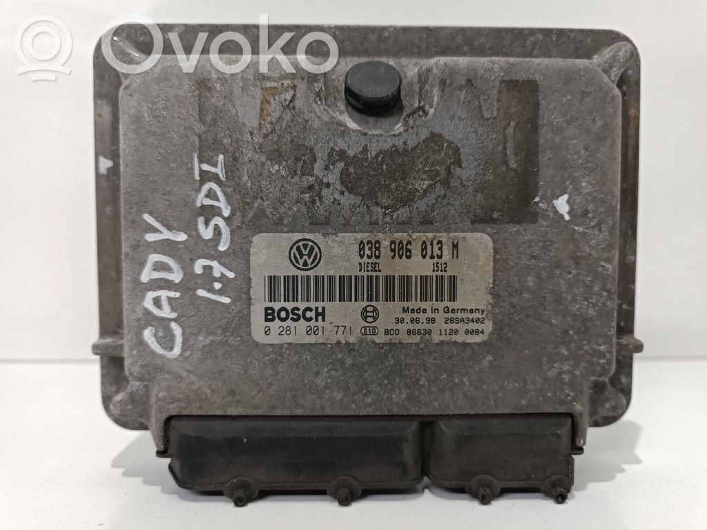 Volkswagen Caddy Engine control unit/module 