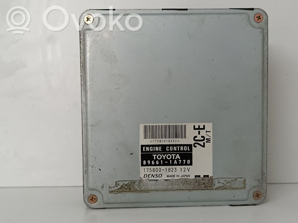 Unidad de control/módulo del motor   896611A770,1758001823