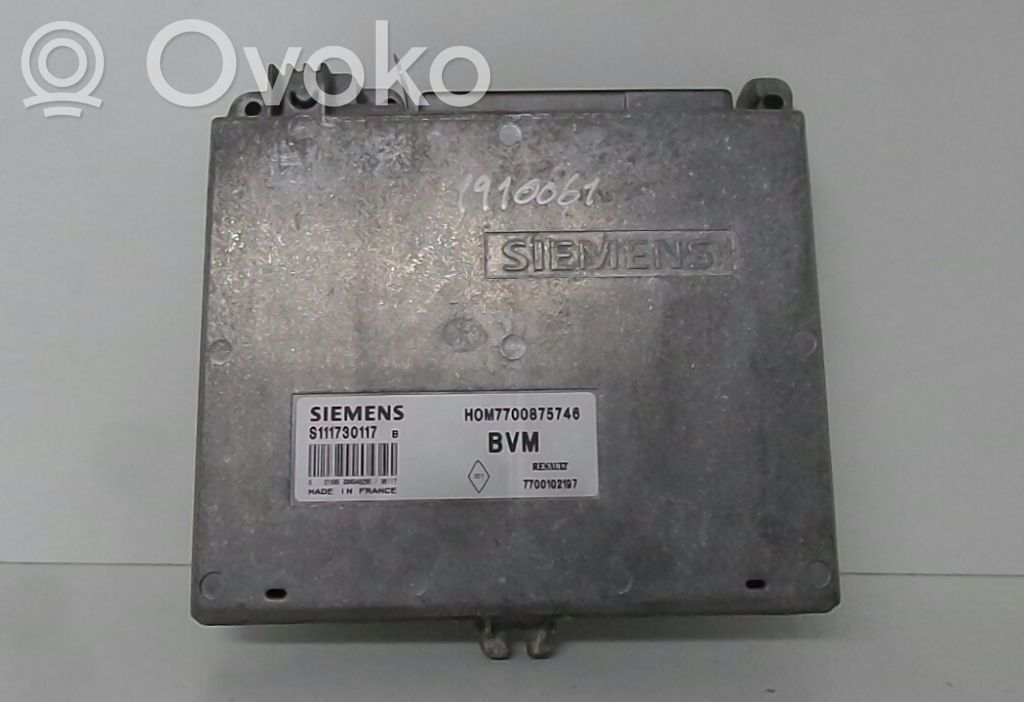 Renault Megane I Engine control unit/module 