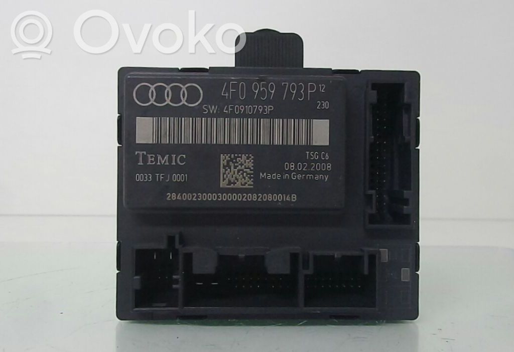 Otras unidades de control/módulos   4F0959793P