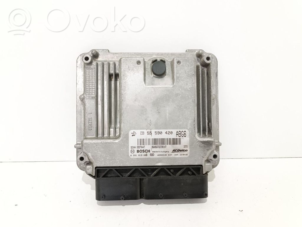 Opel Astra J Suspension control unit/module 