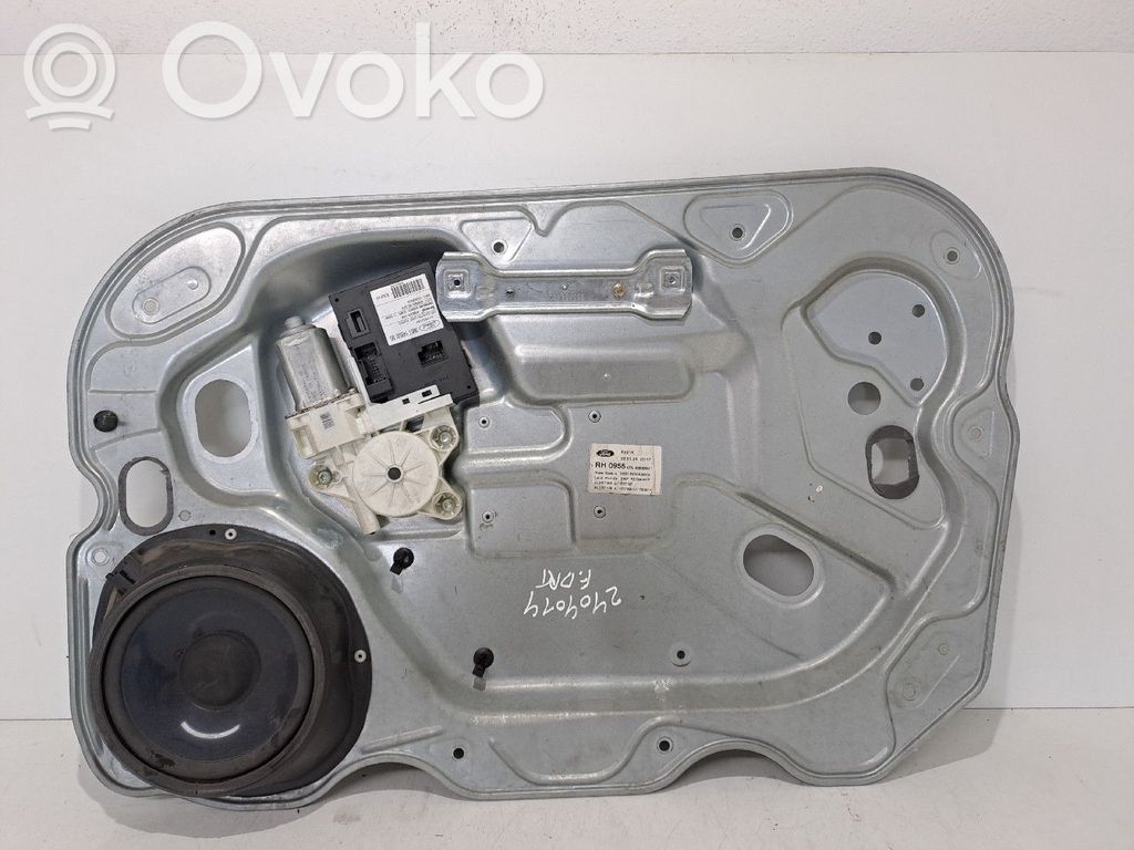 Ford Focus C-MAX Mechanizm podnoszenia szyby przedniej bez silnika 