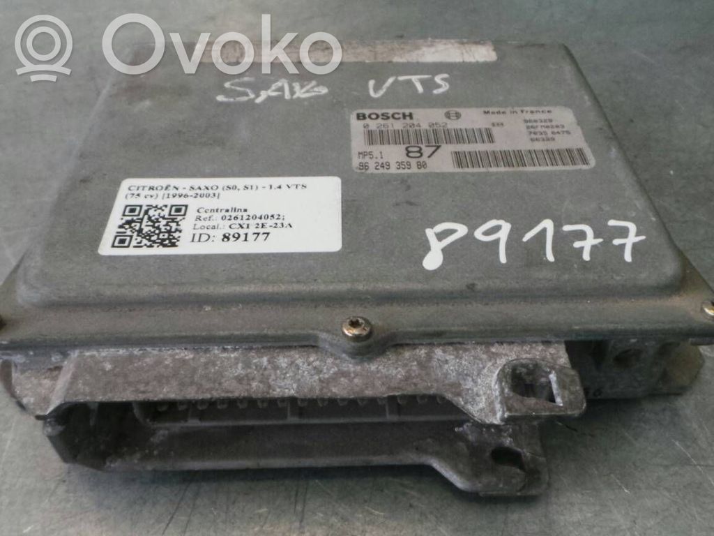 Suspension control unit/module   0261204052,9624935980