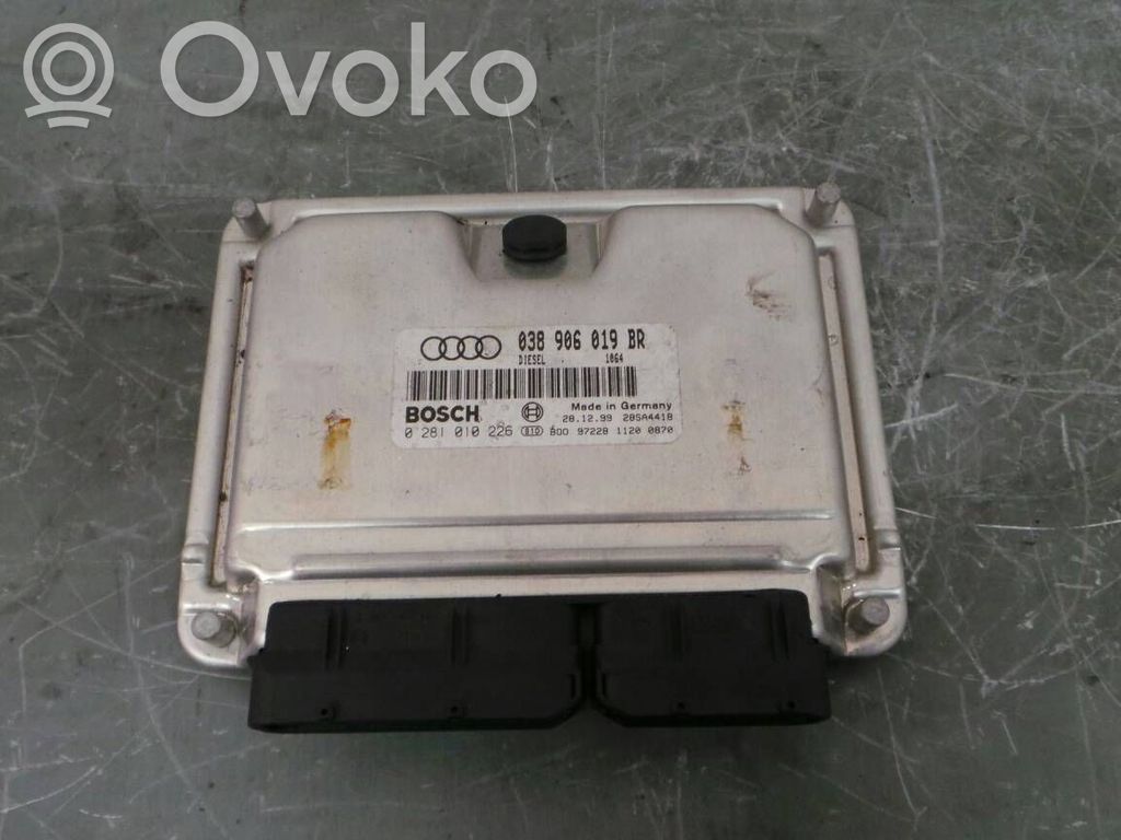 Unidad de control/módulo del motor   038906019BR,0281010226,DC1512017
