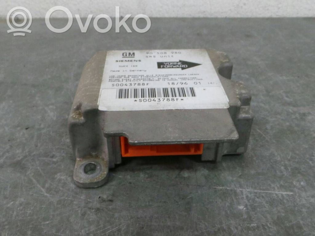 Unidad de control/módulo del Airbag   90508980,DC1507008,S0043788F