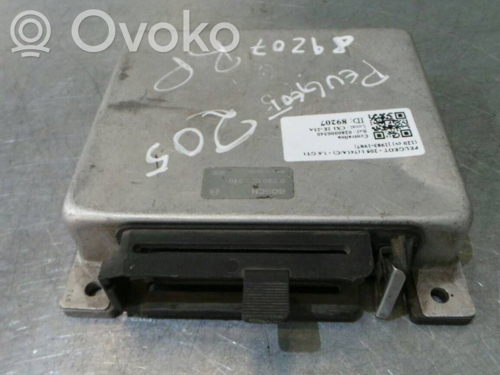 Module de commande suspension   0280000340