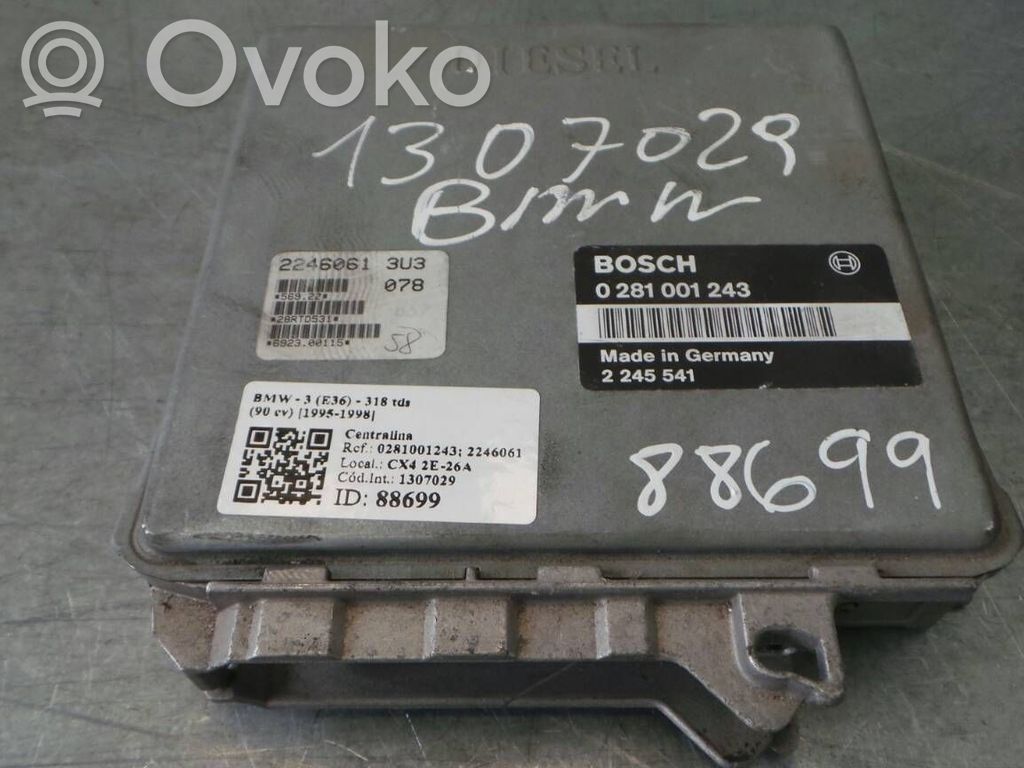 Piekares vadības bloks   0281001243,1307029,2246061,3U3