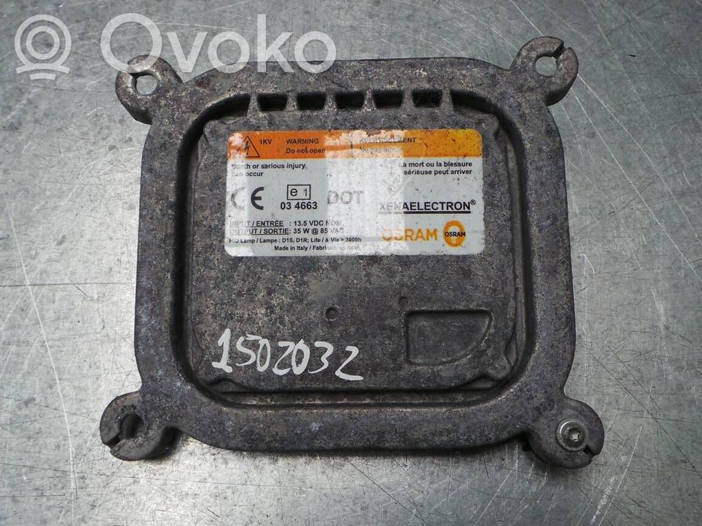 Headlight ballast module Xenon   35XT52D1,1502032,A084822555