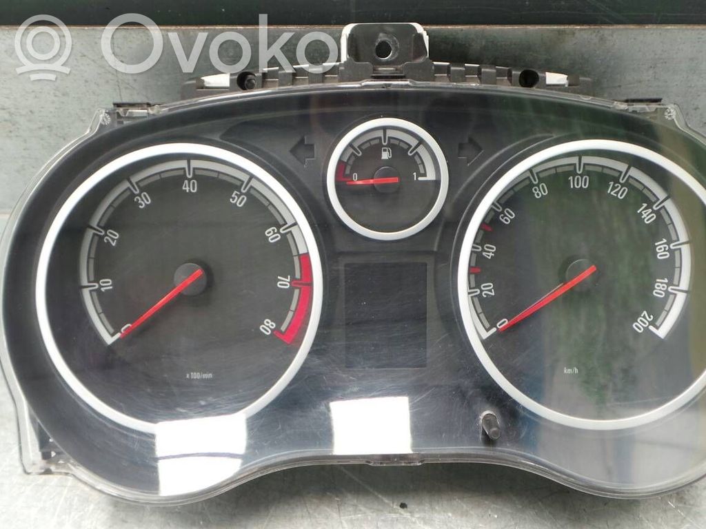 Opel Corsa D Speedometer (instrument cluster) 