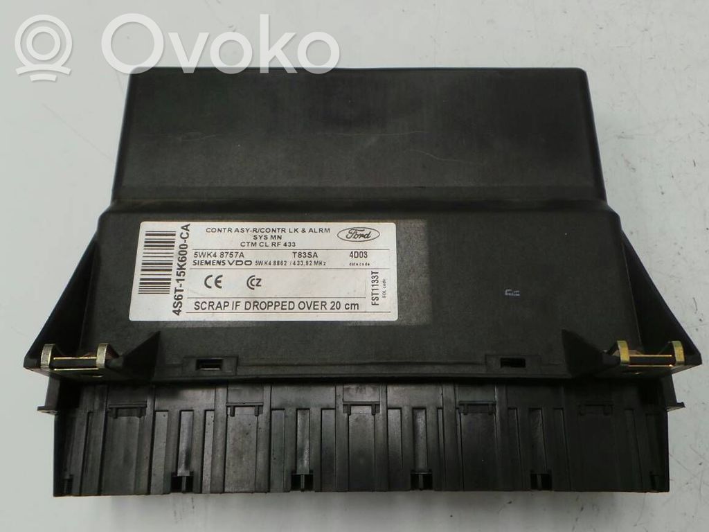 Altre centraline/moduli   4S6T15K600CA,1804023,5WK48757A