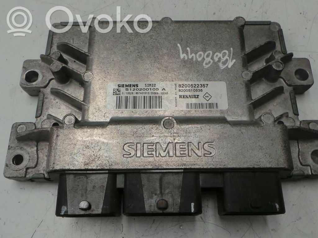 Motorsteuergerät/-modul   8200522357,1808044,8200510536,S120200105A