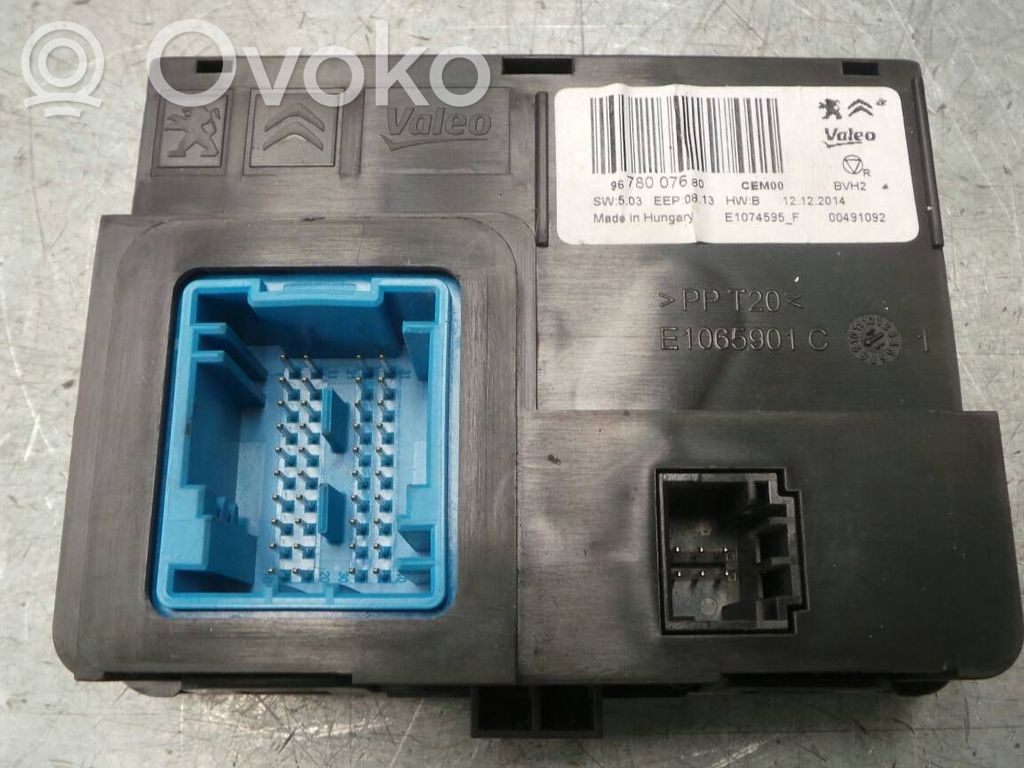 Sonstige Steuergeräte / Module   9678007680,1906003