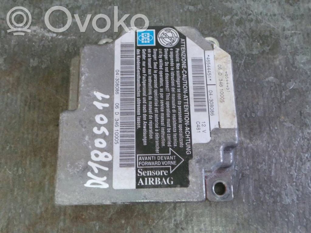 Lancia Lybra Module de contrôle airbag 