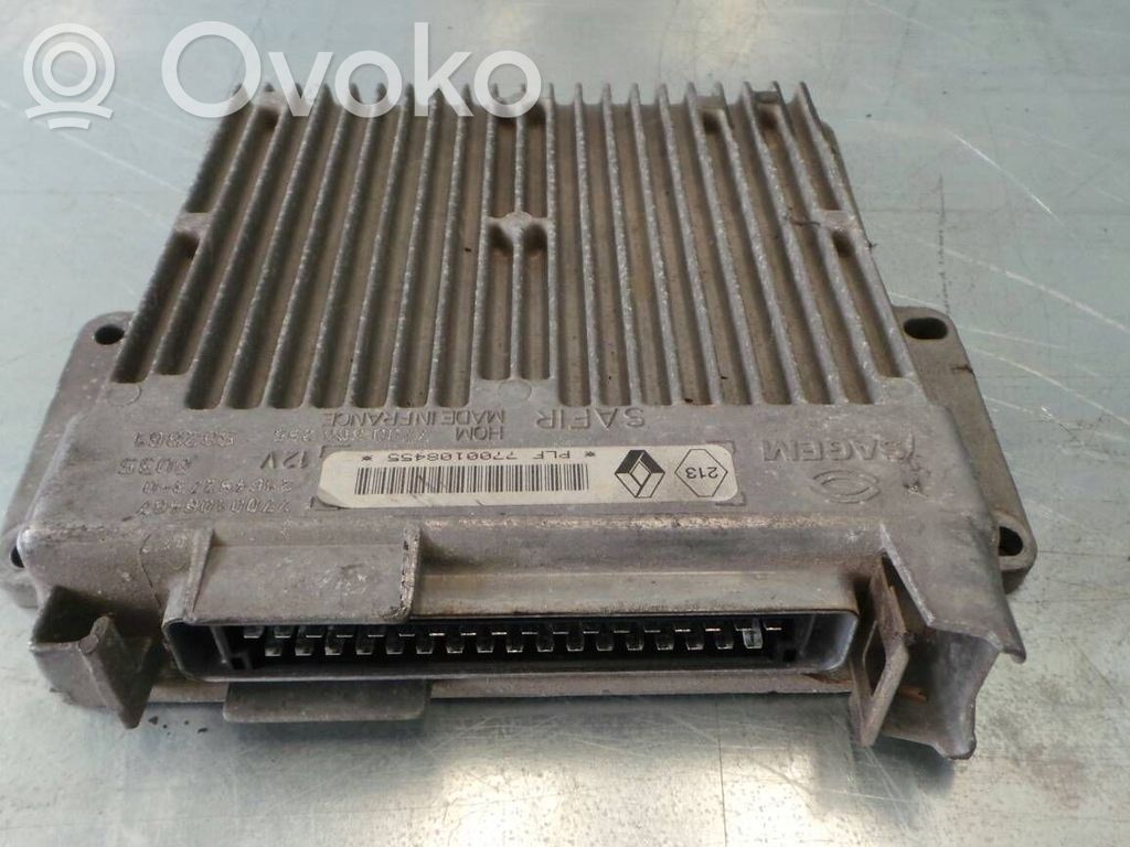 Unidad de control/módulo del motor   7700108455,7700108487,7700858295