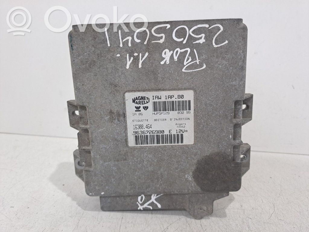 Peugeot 206 Engine control unit/module 