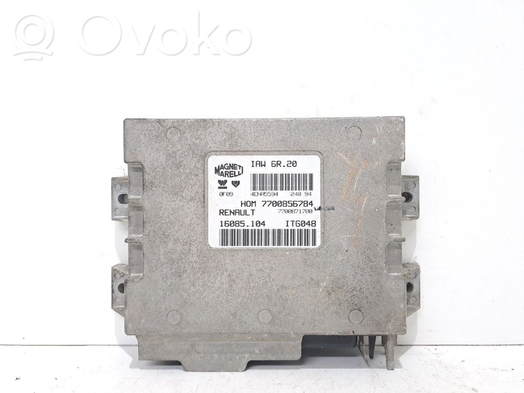 Unidad de control/módulo del motor   7700856784,7700871780
