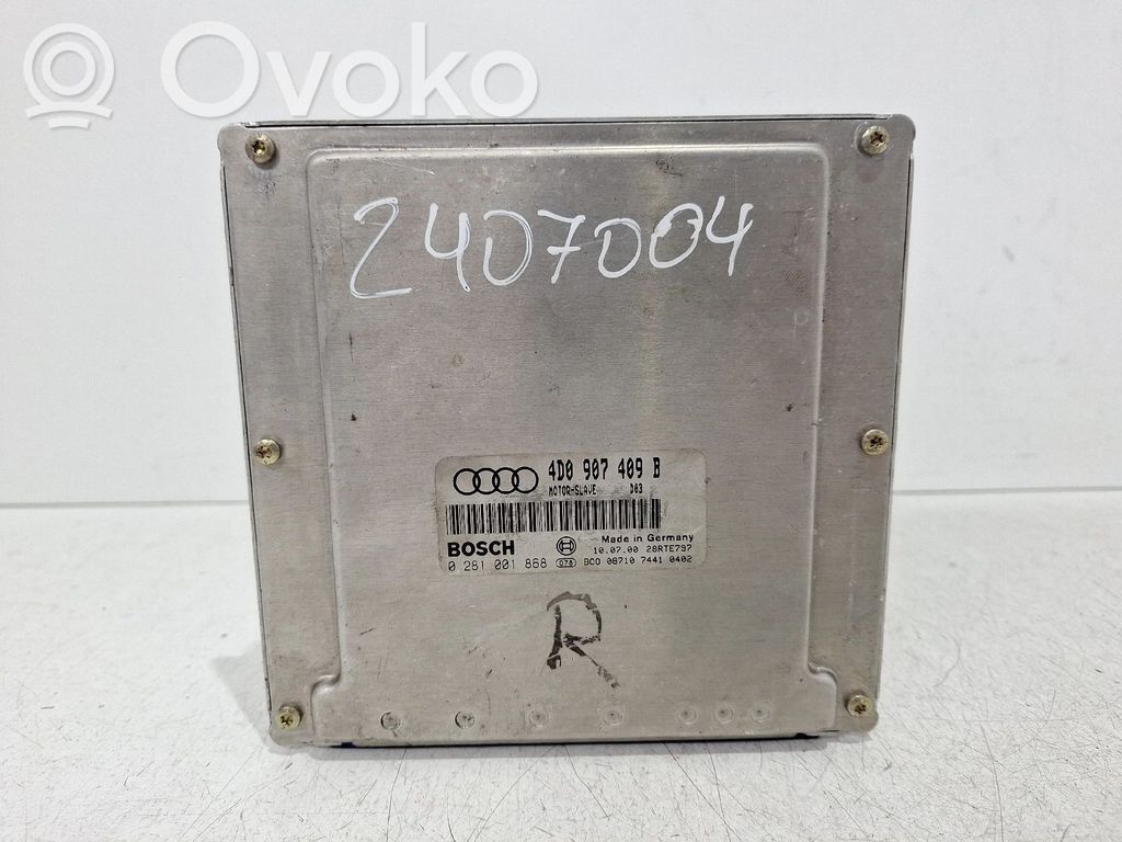 Engine control unit/module   4D0907409B,0281001868