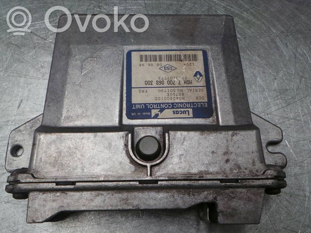 Renault Kangoo I Dzinēja vadības bloks 