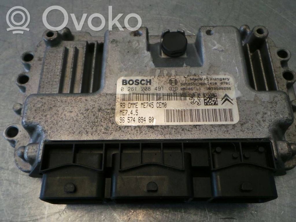 Moottorin ohjainlaite/moduuli   0261208491,1608001,9652552380