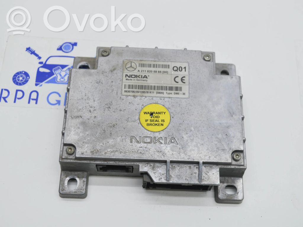 Phone control unit/module   A2118205885,13340442