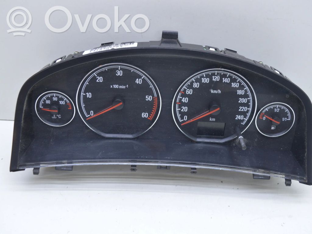 Speedometer (instrument cluster)   13193059RX,17192020