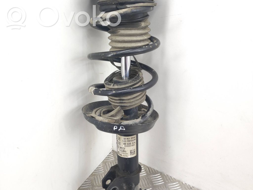 Opel Astra K Front shock absorber with coil spring 