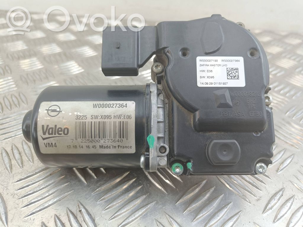 Opel Zafira C Silniczek wycieraczek szyby przedniej / czołowej 