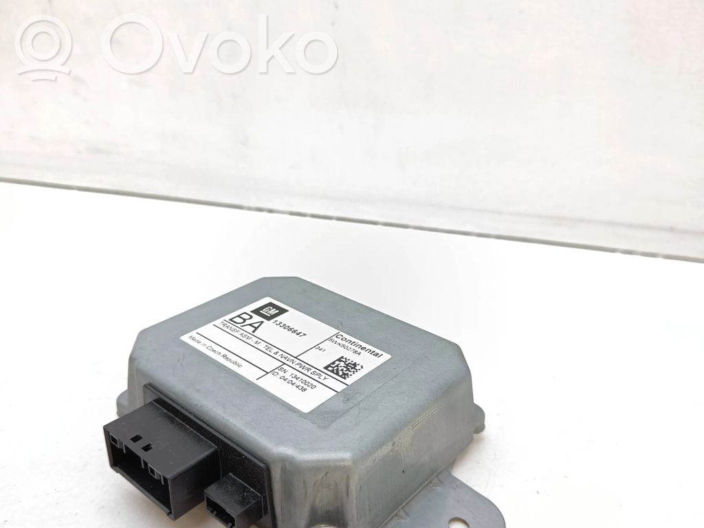 Opel Astra J GPS navigation control unit/module 