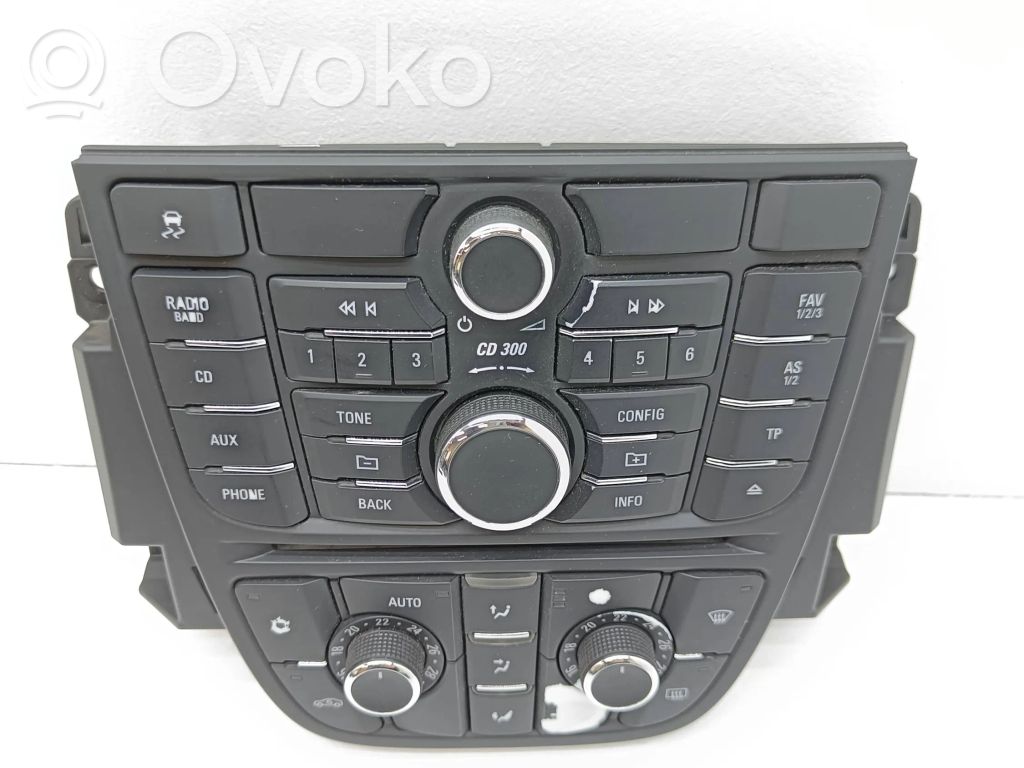 Opel Meriva B Head unit multimedia control 