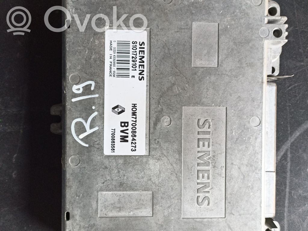 Engine control unit/module   HOM7700864273,REP,S101729101