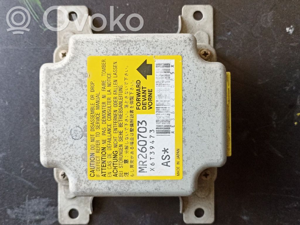 Airbag control unit/module   MR260703,X6T39473