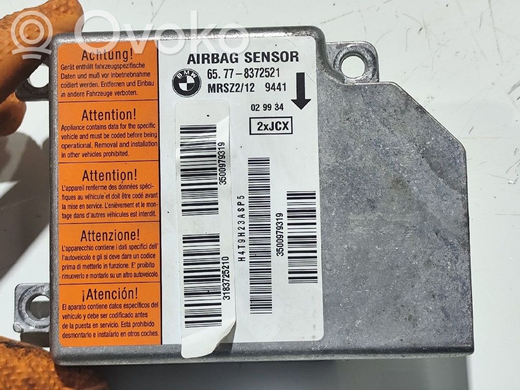 Airbag control unit/module   65778372521,129441,MRSZ2