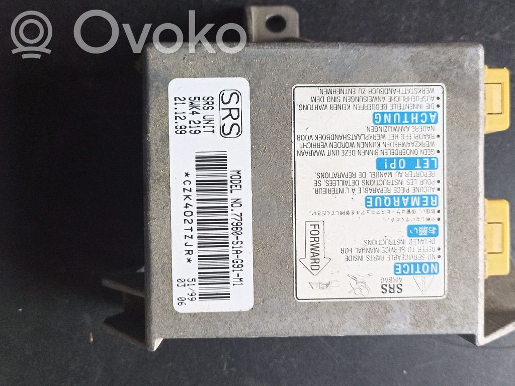 Airbag control unit/module   5WK4219