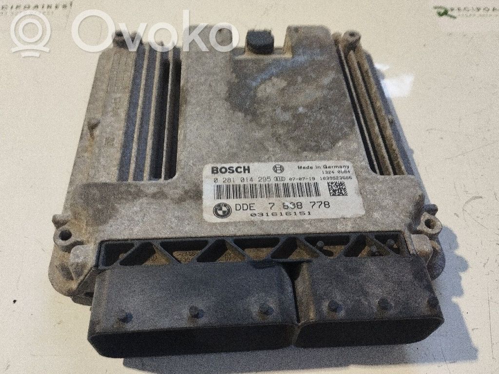 Mini One - Cooper Coupe R56 Engine control unit/module 
