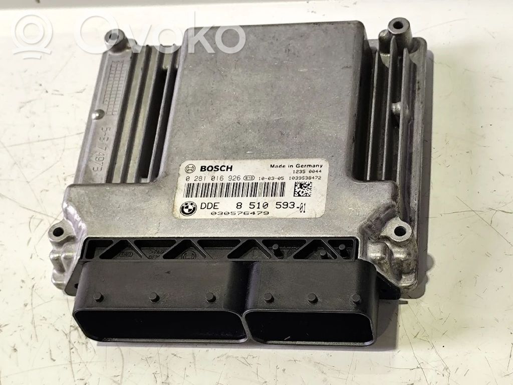 Unidad de control/módulo del motor   851059301,0281016926,8510593