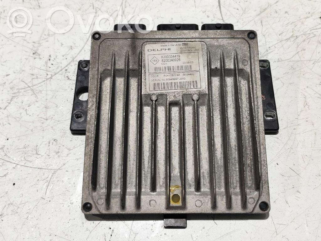 Engine control unit/module   8200334419,8200340926