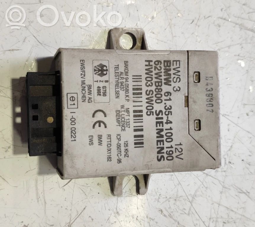 Otras unidades de control/módulos   61354100190