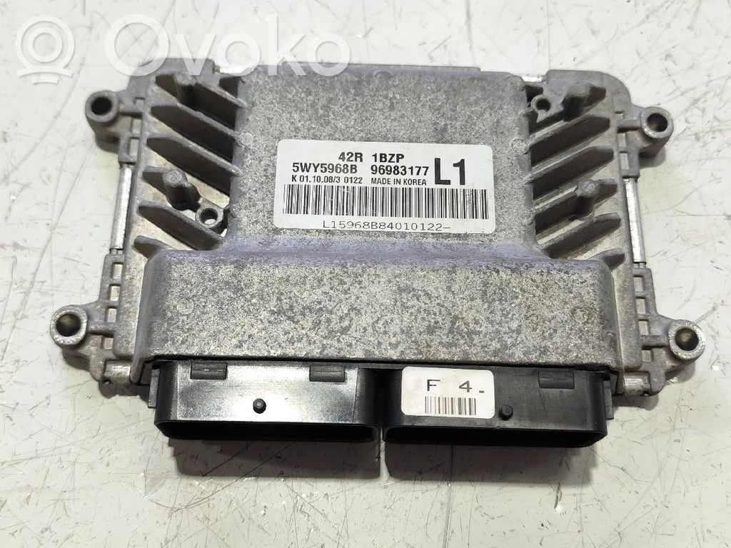 Engine control unit/module   96983177L1,5WY5968B