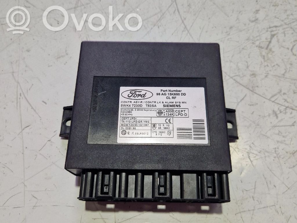 Ignition-blocking relay   98AG15K600DD,5WK47230DT83SA