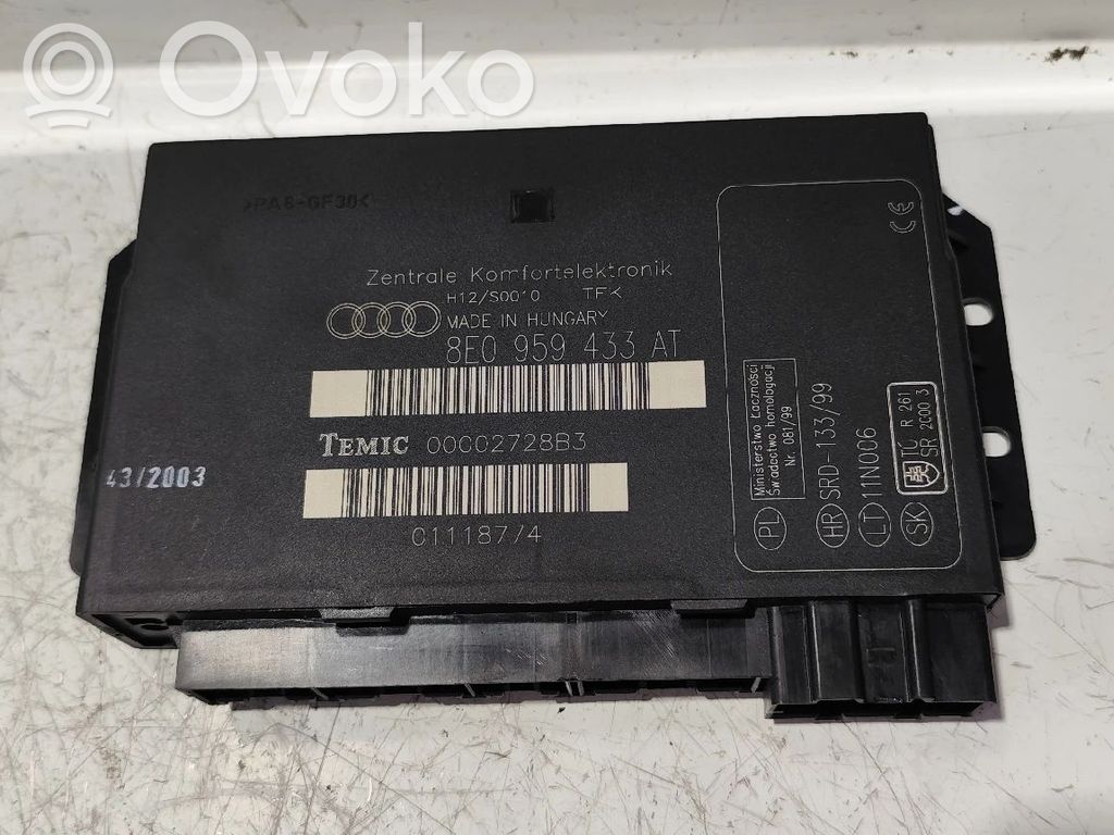Module confort   8E0959433AT,00002728B3