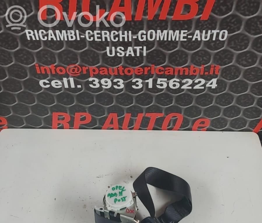 Opel Adam Cinturón trasero 