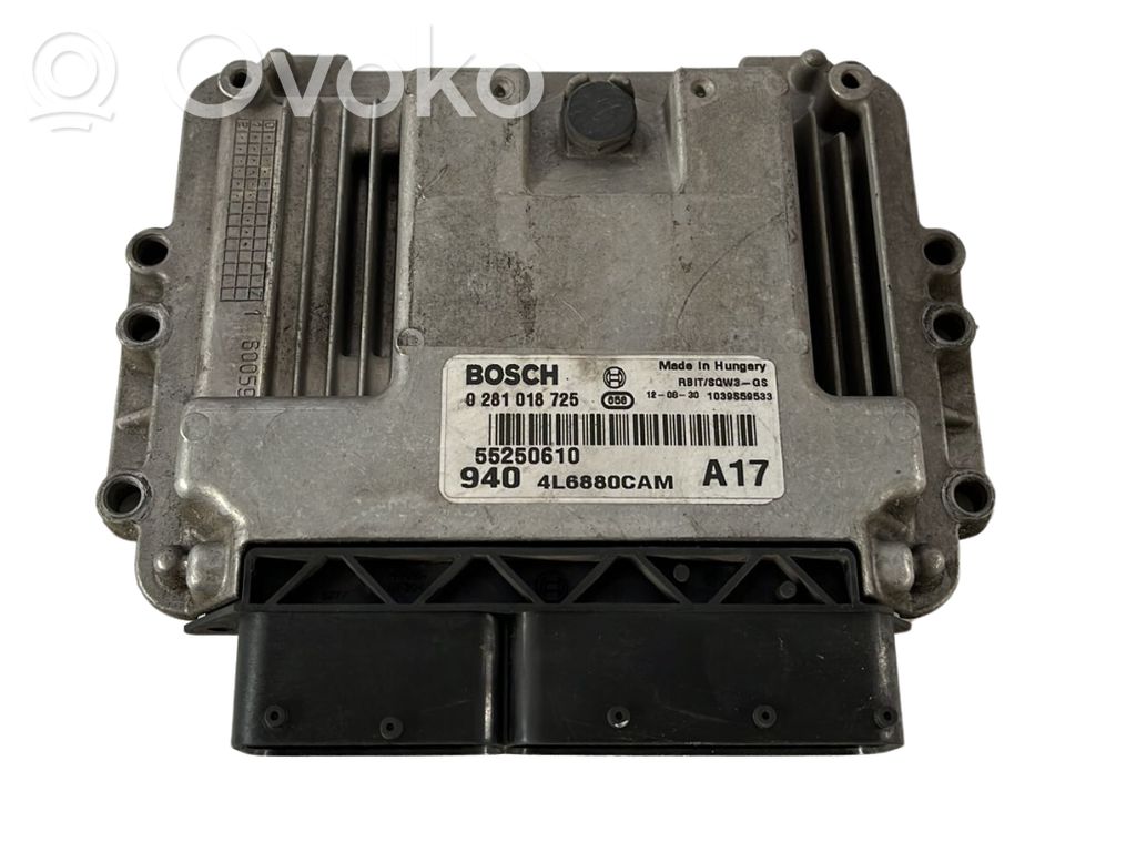 Alfa Romeo Giulietta Engine control unit/module 