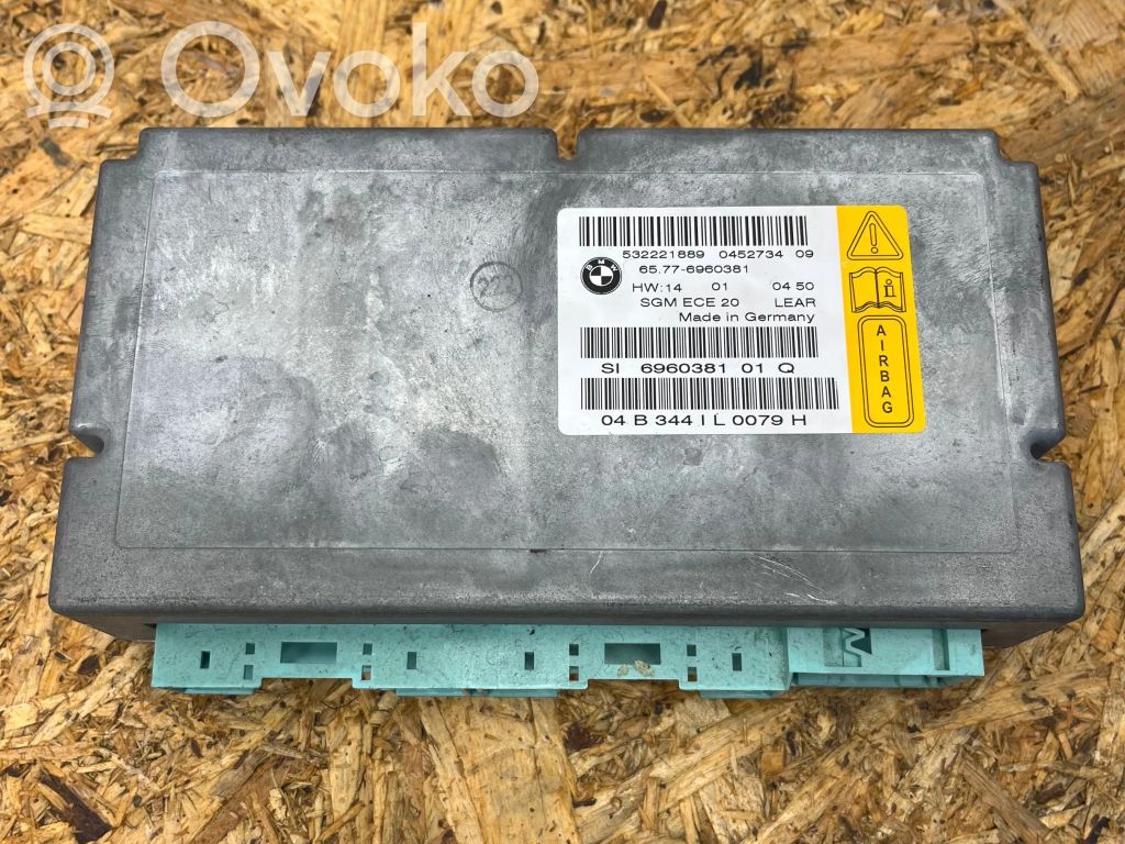 BMW 7 E65 E66 Airbag control unit/module 