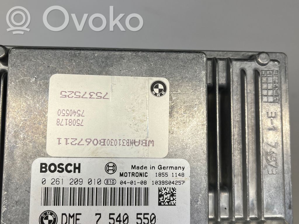 BMW 5 E60 E61 Engine control unit/module 
