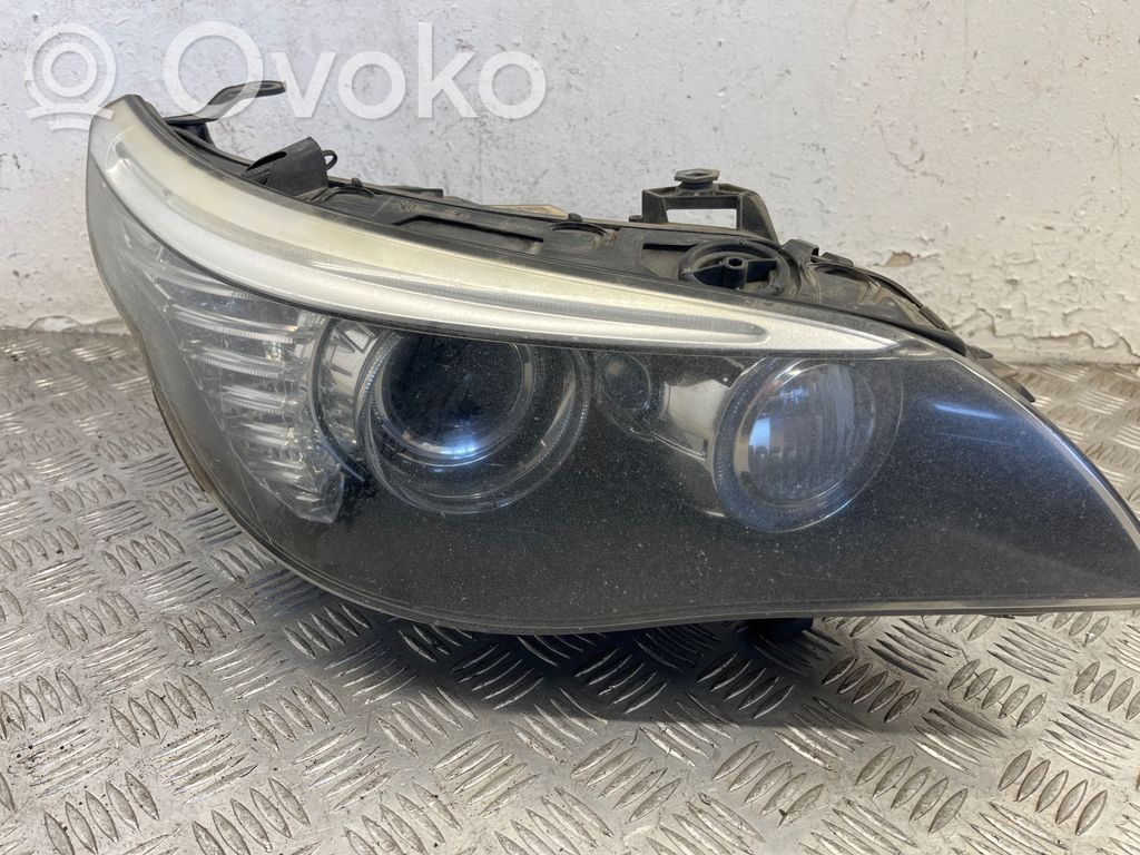 BMW 5 E60 E61 Headlight/headlamp 