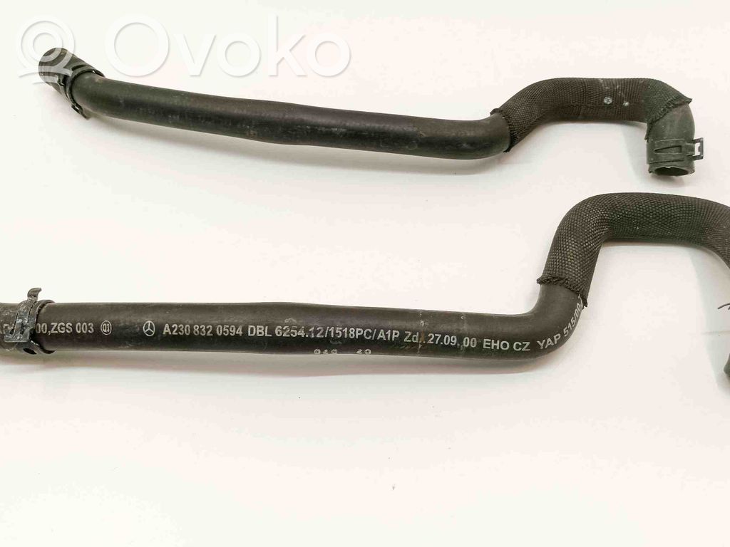 Mercedes-Benz SL R230 Rura / Wąż dolotowy powietrza 