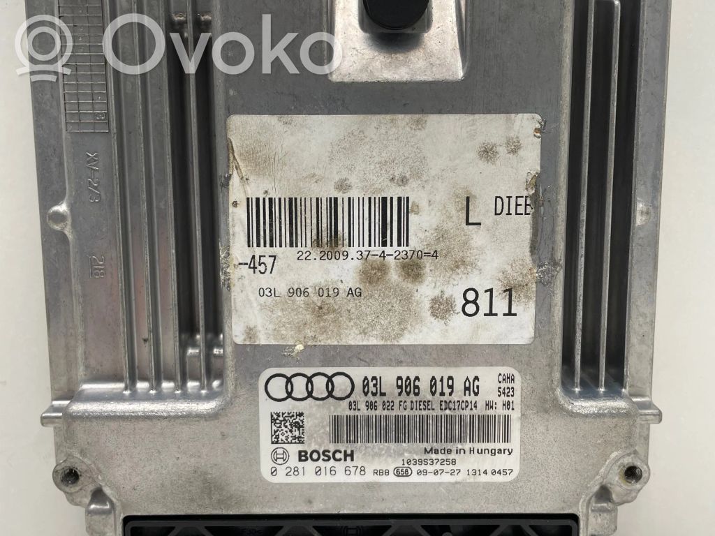 Audi A6 S6 C6 4F Engine control unit/module 