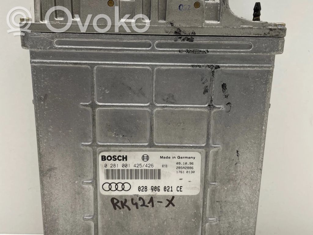 Engine control unit/module   028906021CE,0281001425